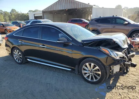 2016 Hyundai Sonata Sport z USA, uszkodzony, nr VIN 5NPE34AF8GH339691